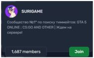 This is one of the few servers with over 1,500 members (Image via Discord)